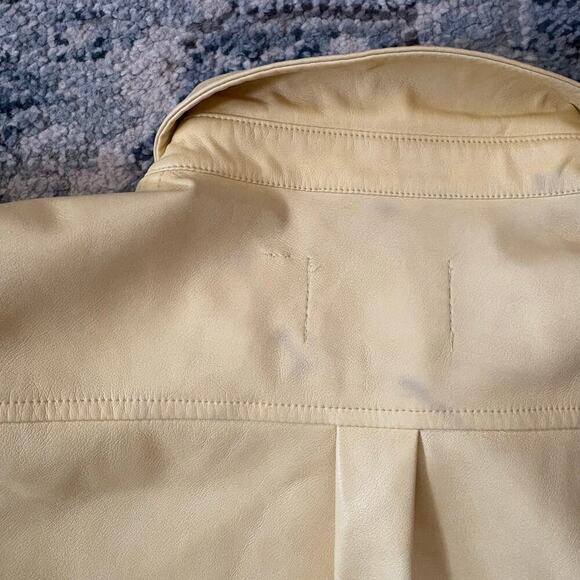 Dolce Cabo Faux Leather Mini Dress with Puff Sleeves - Picture 9 of 9